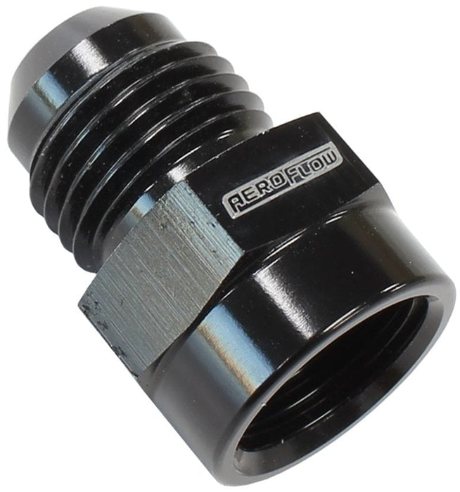 Aeroflow Performance suit Nissan & Toyota Steering M14 x 1.5 Inverted Seat to -6AN Adapter, Black AF361-06BLK Autofit