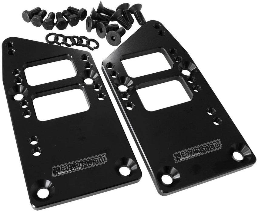 Aeroflow Performance Suit S/B Chev to GM LS Engine Conversions GM LS Engine Conversion Plate Kit AF64-3051 Autofit