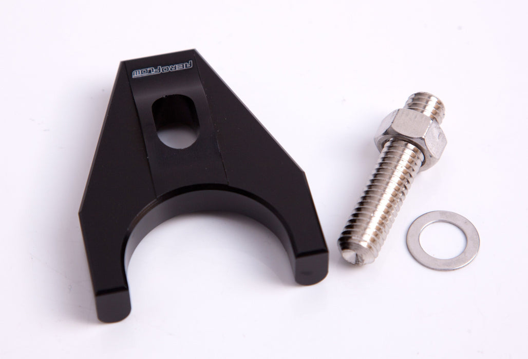 Aeroflow Performance Suit SB and BB Chevy Billet Distributor Hold Down Clamp - Black AF64-2032BLK Autofit