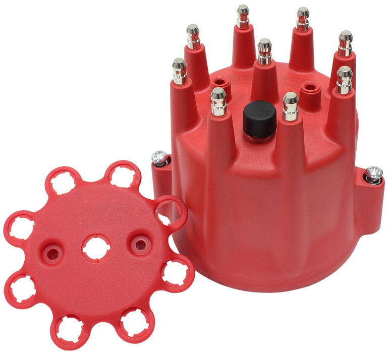 Aeroflow Performance Suit SB/BB Chev & Holden 253-308 Distributors Replacement XPRO Distributor Cap - Red AF4595-8433 Autofit