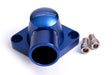 Aeroflow Performance Suit SB, BB Chevy, (Swivel) Billet Thermostat Housing - Blue AF64-2034 Autofit