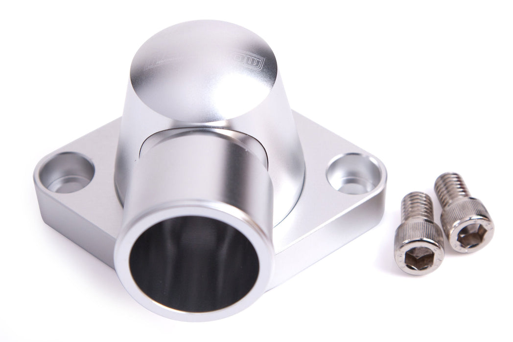Aeroflow Performance Suit SB, BB Chevy, (Swivel) Billet Thermostat Housing - Silver AF64-2034S Autofit
