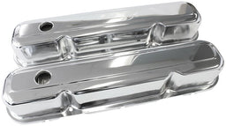Aeroflow Performance Suit SB Chrysler 318-340-360 Without Aeroflow Logo Chrome Steel Valve Covers AF1821-5056 Autofit