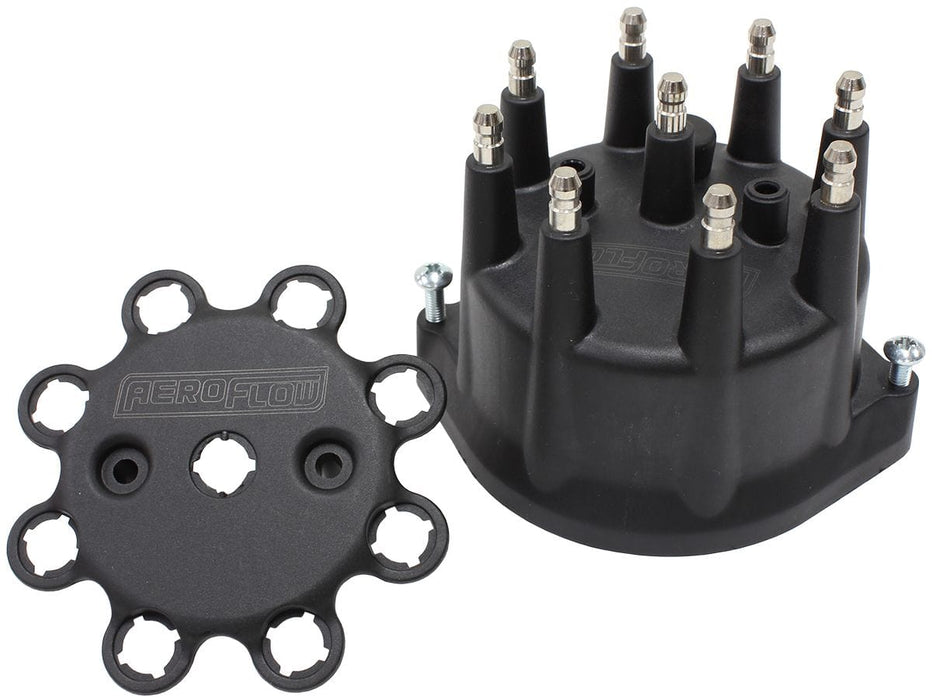 Aeroflow Performance Suit SB Ford 289-302 & 302-351 Cleveland Distributors Replacement XPRO Distributor Cap - Black AF4590-84313 Autofit