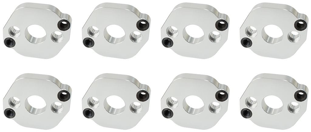 Aeroflow Performance Suit SB Ford With 2" Pattern Aluminium Header Adapter Flange Kit AF9551-1016 Autofit
