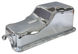 Aeroflow Performance Suit Small Block Ford 289 to 302 Windsor Front Sump, 5.0L Capacity Ford Windsor Standard Replacement Oil Pan, Chrome Finish AF82-9078C Autofit