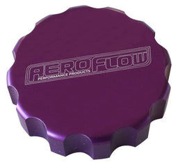 Aeroflow Performance Suit Small Cap, Purple Finish Billet Radiator Cap Cover AF463-0032PUR Autofit