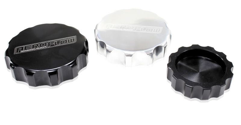 Aeroflow Performance Suit Small Cap, Raw Finish Billet Radiator Cap Cover AF463-0032 Autofit