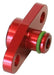 Aeroflow Performance Suit Subaru, Nissan, Mazda with 32.5mm Centres Fuel Rail Adapter (Red) AF64-2064R Autofit