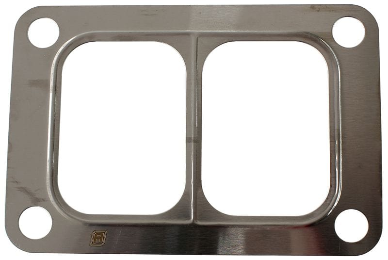 Aeroflow Performance Suit T6 Twin Entry Flange, Single Layer Embossed Steel Turbo Inlet Flange Gasket AF9557-0004 Autofit