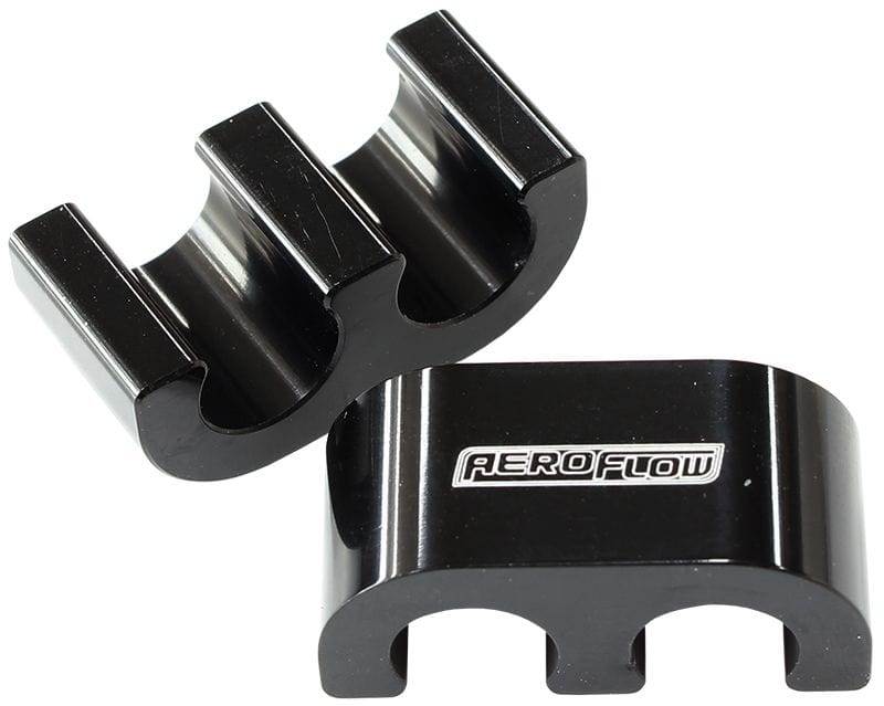 Aeroflow Performance Suits 2 Wire 8.5mm, Black Finish Billet Floating Lead Separators AF64-9752BLK Autofit