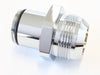 Aeroflow Performance Suits 360° Swivel Aeroflow Water Necks -20 AN Water Neck Adapter - Chrome AF64-2074C Autofit