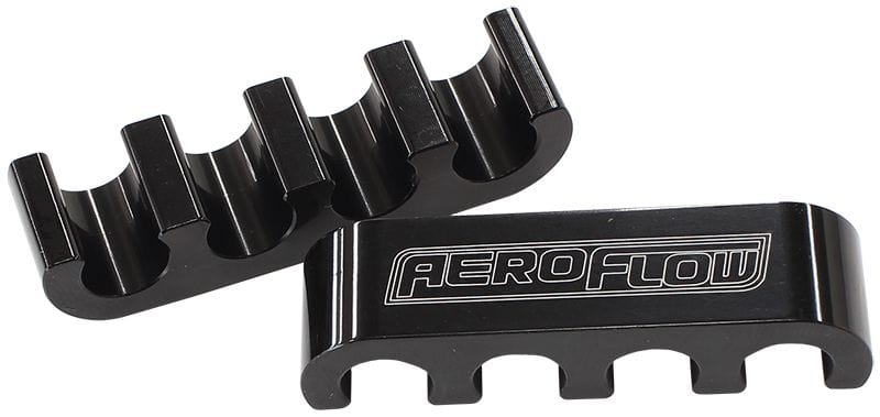 Aeroflow Performance Suits 4 Wire 8.5mm, Black Finish Billet Floating Lead Separators AF64-9754BLK Autofit