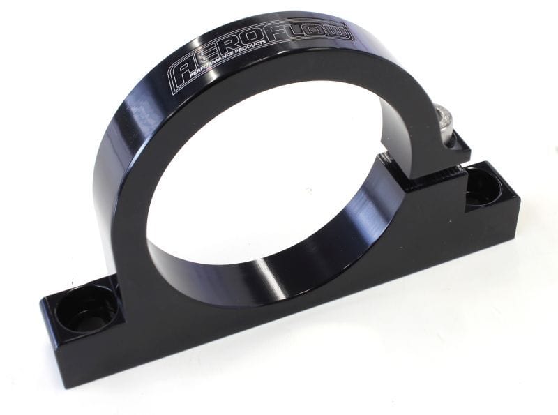 Aeroflow Performance Suits 50mm Diameter Filters Billet Filter Bracket (Black) AF66-2045BLK Autofit