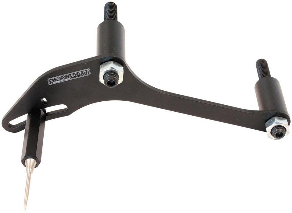 Aeroflow Performance Suits 6.75" and 7.50" Harmonic Balancer, Black Finis h Billet GM LS1 Timing Pointer AF64-2160BLK Autofit