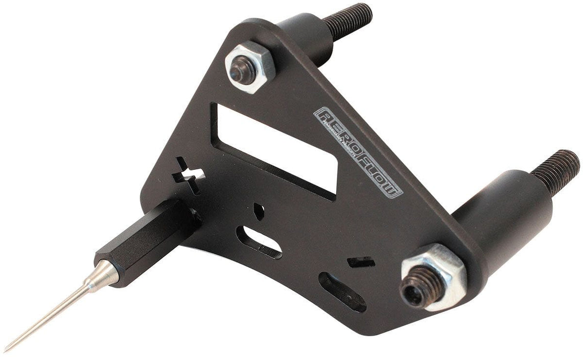 Aeroflow Performance Suits 6.75" and 7.50" Harmonic Balancer, Black Finis h Billet GM LS2 Timing Pointer AF64-2161BLK Autofit