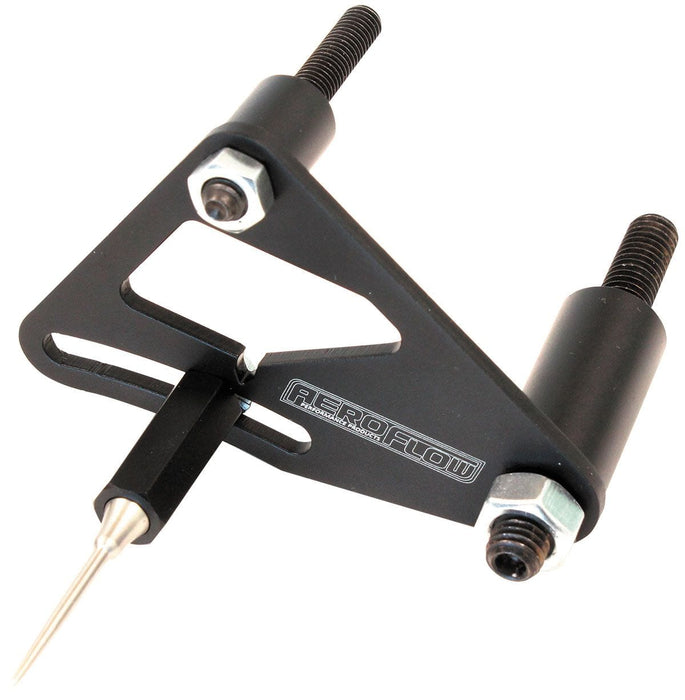 Aeroflow Performance Suits 6.75" and 7.50" Harmonic Balancer, Black Finis h Billet GM LS2 Timing Pointer AF64-2161BLK Autofit