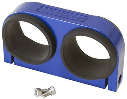 Aeroflow Performance Suits Aeroflow/Bosch 044 Fuel Pumps. Can also be used as a 2-5/8" Gau Dual Billet Fuel Pump Bracket - Blue AF64-2902 Autofit