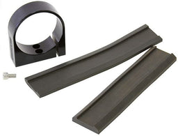 Aeroflow Performance Suits Aeroflow/Bosch 044 Fuel Pumps. Can also be used as a 2-5/8" Gau Single Billet Fuel Pump Bracket - Black AF64-2901BLK Autofit