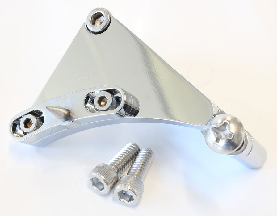 Aeroflow Performance Suits Big Block Chevy 6-1/4" Adjustable Timing Pointer - Chrome AF64-2051C Autofit