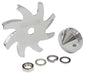 Aeroflow Performance Suits Ford, Chevy and Holden alternators, Polished Billet Alternator Fan & Pulley AF64-4300 Autofit