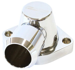 Aeroflow Performance Suits GM LS1 & LS2. Housing is designed to suit LS2 thermostat. Billet Swivel Thermostat Housing - Chrome Finish AF64-2092C Autofit