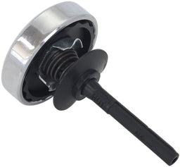 Aeroflow Performance Suits GM Saginaw Pump Power Steering Pump Dipstick Cap & Cover - Chrome Finish AF83-1001 Autofit