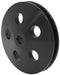 Aeroflow Performance Suits GM Saginaw Pump Power Steering Pump Pulley with Single Groove - Black Finish AF83-1003BLK Autofit