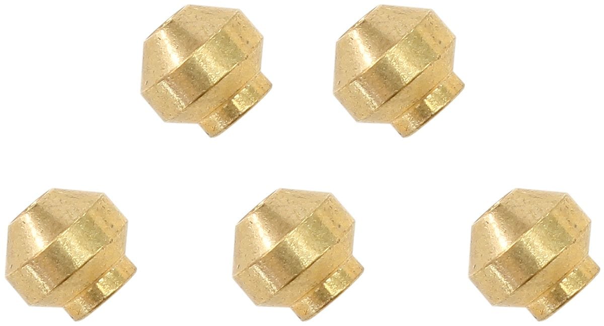 Aeroflow Performance Suits Hardline to flexible cli p Concave Brass Olive Inserts -3AN AF299-02 Autofit