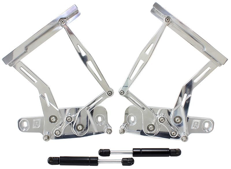 Aeroflow Performance Suits LC and LJ, Sold as a Pair Holden Torana Billet Bonnet Hinge Kit - Polished Finish AF64-4128 Autofit