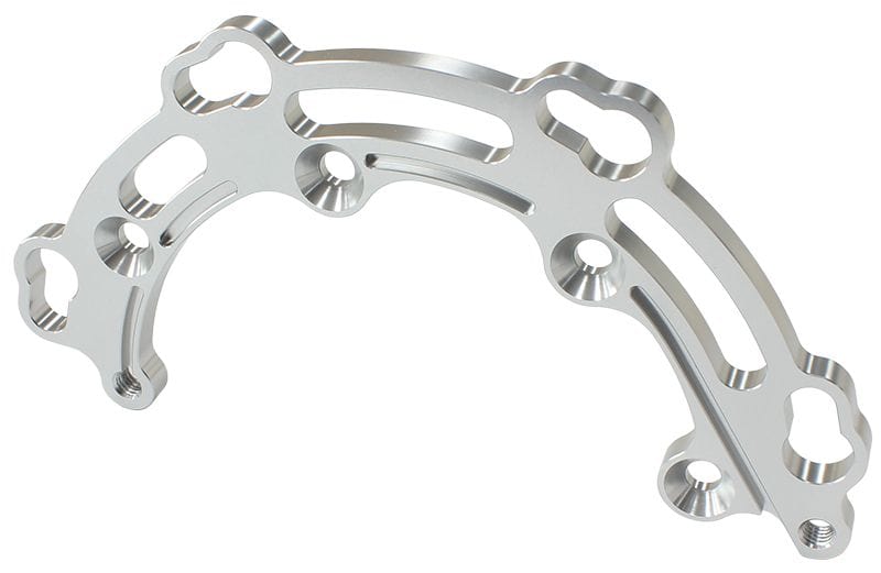 Aeroflow Performance Suits Roots Style Supercharger, Use With AF64-2905 Blower Belt Guard Supercharger Remote Starter Plate - Silver AF64-2911 Autofit