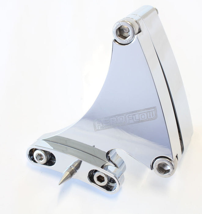Aeroflow Performance Suits Small Block Chevy 6-3/8" Adjustable Timing Pointer - Chrome AF64-2050C Autofit