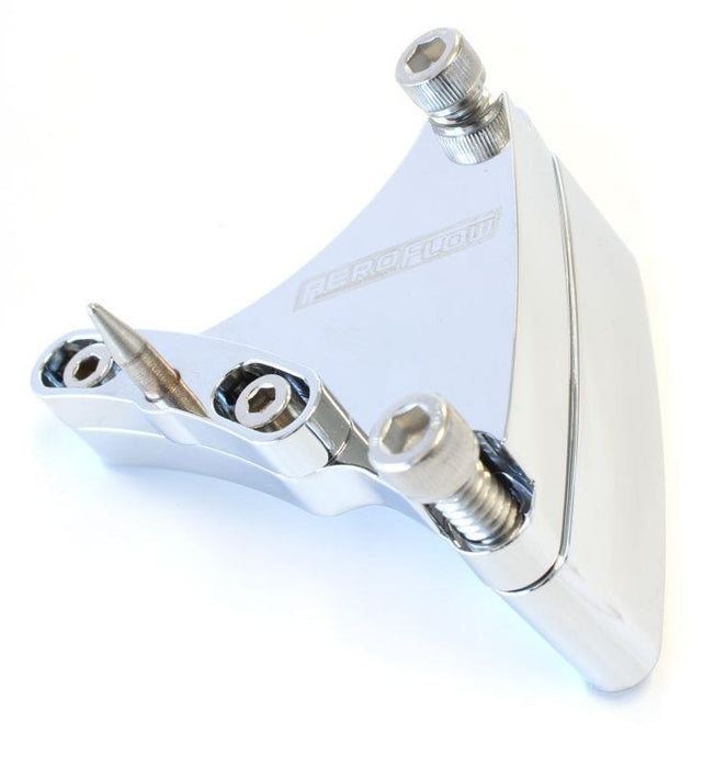 Aeroflow Performance Suits Small Block Chevy 7-1/4" Adjustable Timing Pointer - Chrome AF64-2047C Autofit