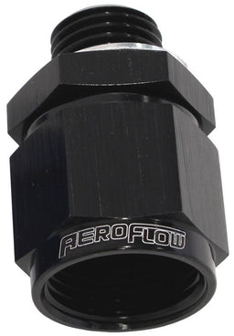 Aeroflow Performance Supplied With Washer, Black Finish Male M14 x 1.5 to Female -8AN Swivel Adapter AF906-08-M14BLK Autofit