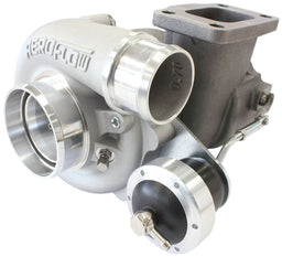 Aeroflow Performance T3 Inlet Flange, Ford 5-Bolt Exhaust Flange BOOSTED B5455 T3 .83 Internal Wastegate Turbocharger 660HP, Natural Cast Finish Autofit