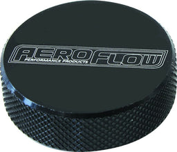 Aeroflow Performance Tall profile, 1/4" UNC Black Billet Air Cleaner Nut AF55-1005BLK Autofit