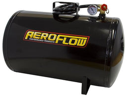 Aeroflow Performance Tank Dimensions: 21-1/16" (535mm) x 14-11/64" (360mm) 10 Gallon Steel Portable Air Tank - Black (125 PSI Max) AF77-3001 Autofit