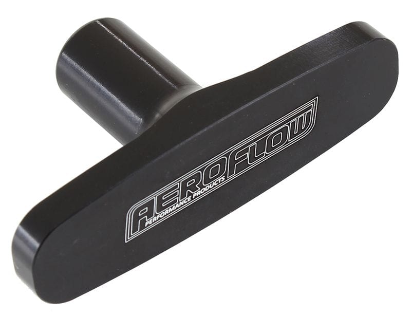 Aeroflow Performance Thread size 10-32 UNF, Black Finish Billet Aluminium T Handle AF3500-1004 Autofit