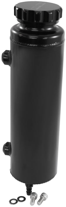 Aeroflow Performance Universal Large Fabricated Alloy Radiator Overflow Tank - Black Finish Universal Large Fabricated Alloy Radiator Overflow Tank - Black Finish AF77-1115 Autofit