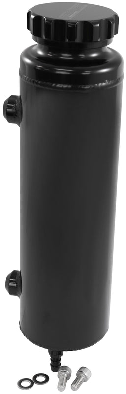 Aeroflow Performance Universal Large Fabricated Alloy Radiator Overflow Tank - Black Finish Universal Large Fabricated Alloy Radiator Overflow Tank - Black Finish AF77-1115 Autofit