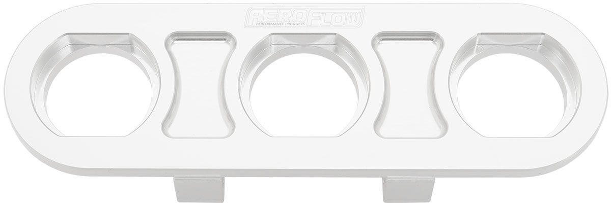 Aeroflow Performance Universal Modular 3-Port Billet Bulkhead Plate Universal Modular 3-Port Billet Bulkhead Plate AF88-2020 Autofit
