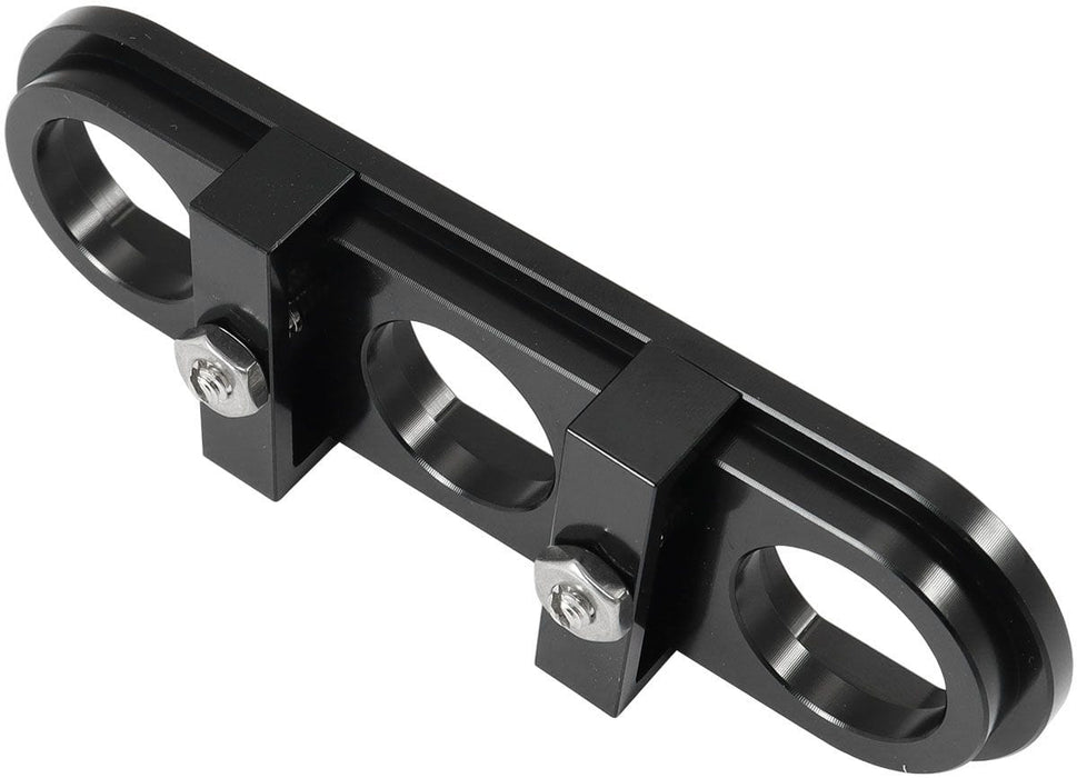 Aeroflow Performance Universal Modular 3-Port Billet Bulkhead Plate Universal Modular 3-Port Billet Bulkhead Plate AF88-2020BLK Autofit