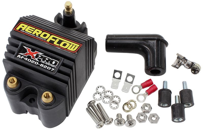 Aeroflow Performance Use with Ready to Run Distributors XPRO Universal SS Ignition Coil AF4020-8207 Autofit