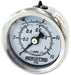 Aeroflow Performance White Face, Black Pointer, 1/8" NPT Male Thread 1-1/2" Liquid Filled 15 psi Pressure Gauge AF30-2202 Autofit