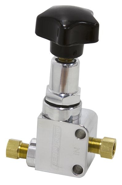 Aeroflow Performance with 1/8" NPT Brake Proportioning Valve - Polished AF64-3042 Autofit
