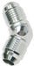 Aeroflow Performance With 1/8" NPT Port. Silver Finish 45° Male Flare Union -6AN AF827-06PS Autofit