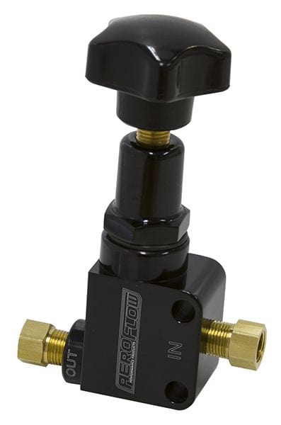 Aeroflow Performance with 1/8" NPT Ports Brake Proportioning Valve - Black AF64-3042BLK Autofit