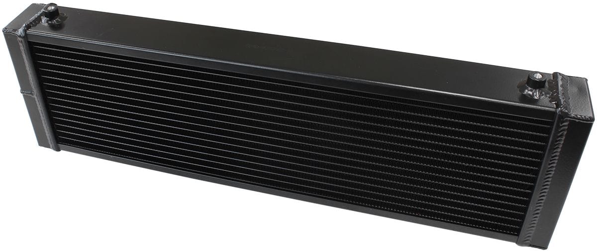 Aeroflow Performance with -12 ORB Inlet/Outlet Ports Small Universal Heat Exchanger AF77-2048 Autofit