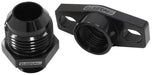Aeroflow Performance With -12AN Fitting, 38-44mm Hole Centres. Black Finish. Turbo Drain Adapter AF463-10 Autofit