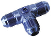 Aeroflow Performance With 2 x 1/8" NPT Ports, Blue Finish Flare AN Tee -6AN AF824-06P Autofit